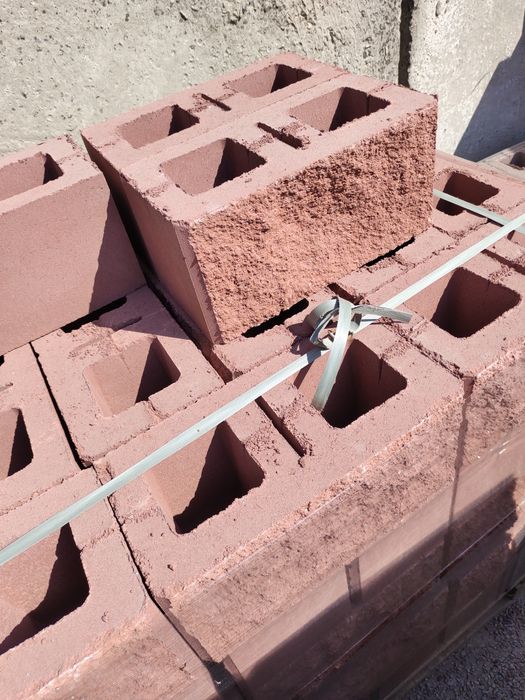 Шлакоблок колотый, полублок рваный