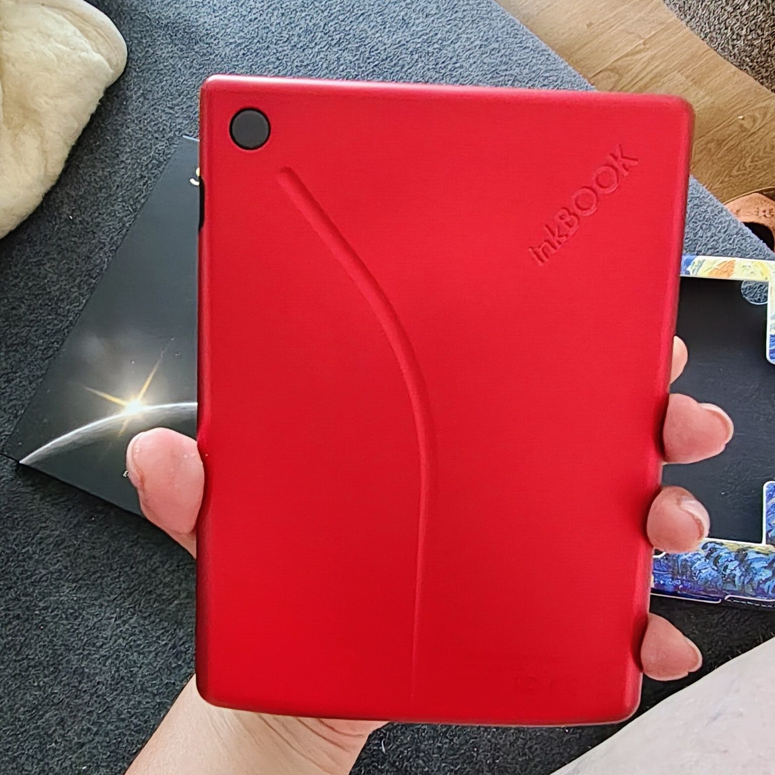 Etui plus nowy Czytnik ebooków inkBOOK Solaris RED z aplikacjami