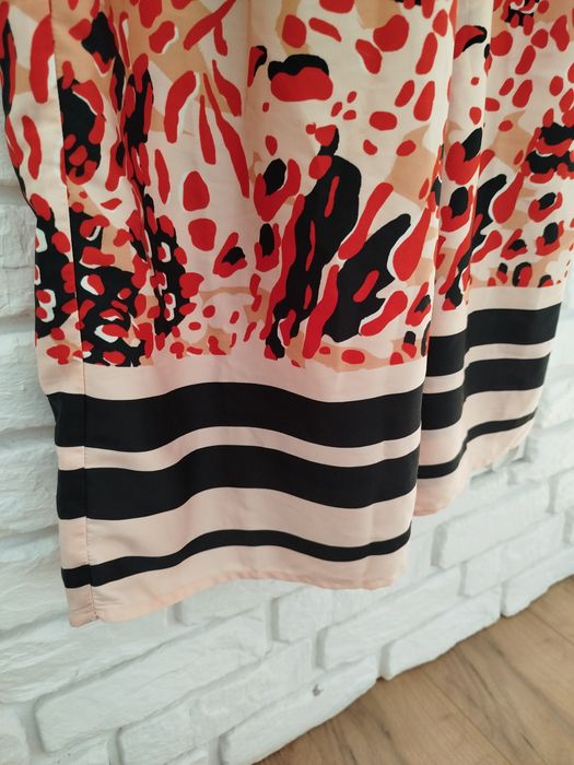 Sukienka letnia, na wesele, długa, maxi, kolorowa, na ramiaczkaH&M