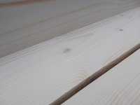 Blat drewniany naturalny 120x9x2 cm i inne - heblowana deska