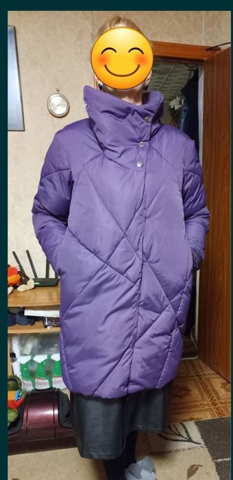 Жіноча курточка  фіолетового кольору