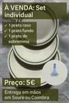 Set Individual de Pratos
