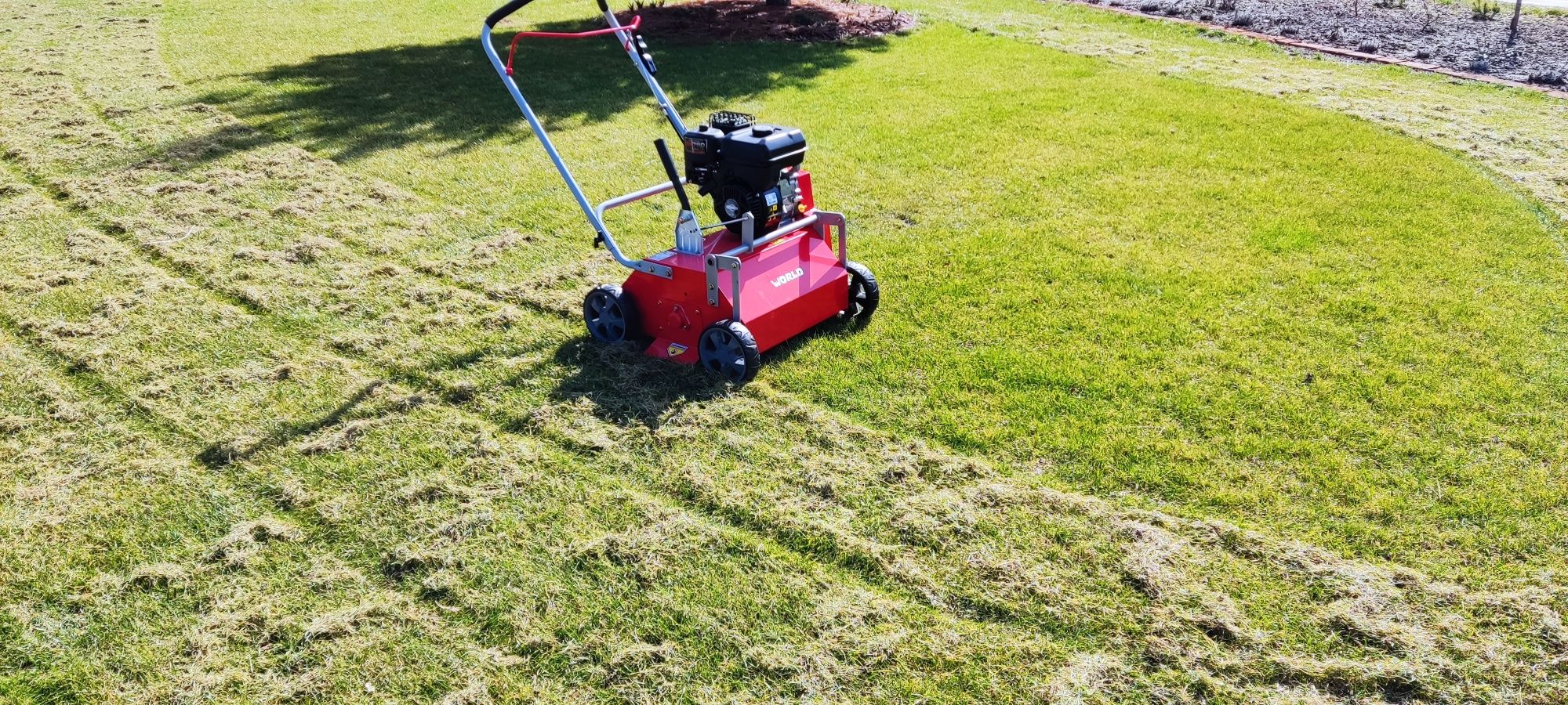 Wypożyczalnia sprzętu aerator rurkowy, wertykulator, piaskarka...