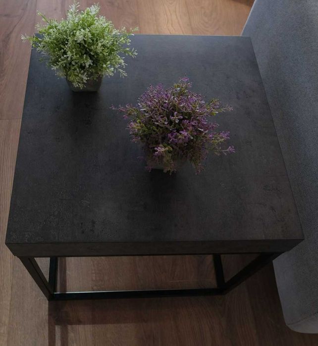 Mesa de apoio quadrada design ultra-moderno