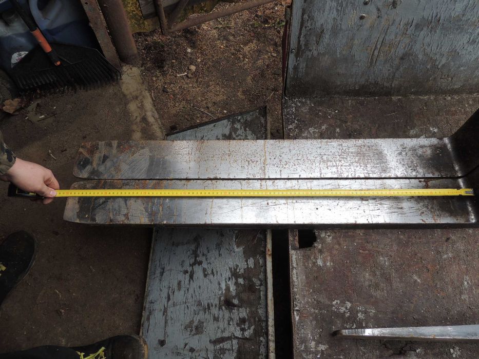 Widły do wózka widłowego, tur, koparko ładowarka, paleciak, 100cm