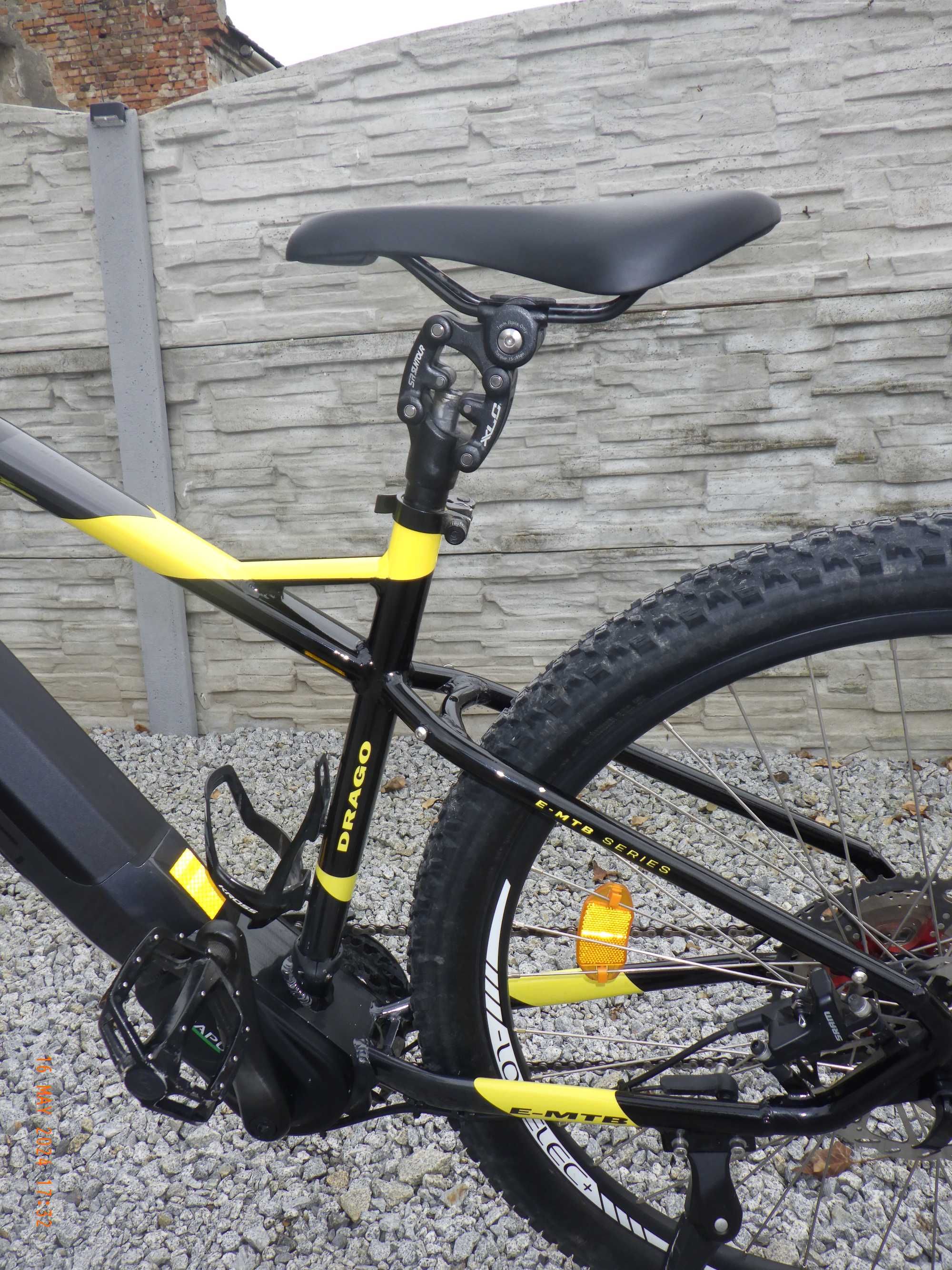 Rower Elektryczny E-MTB Lovelec Drago rama 19" Na gwarancji.