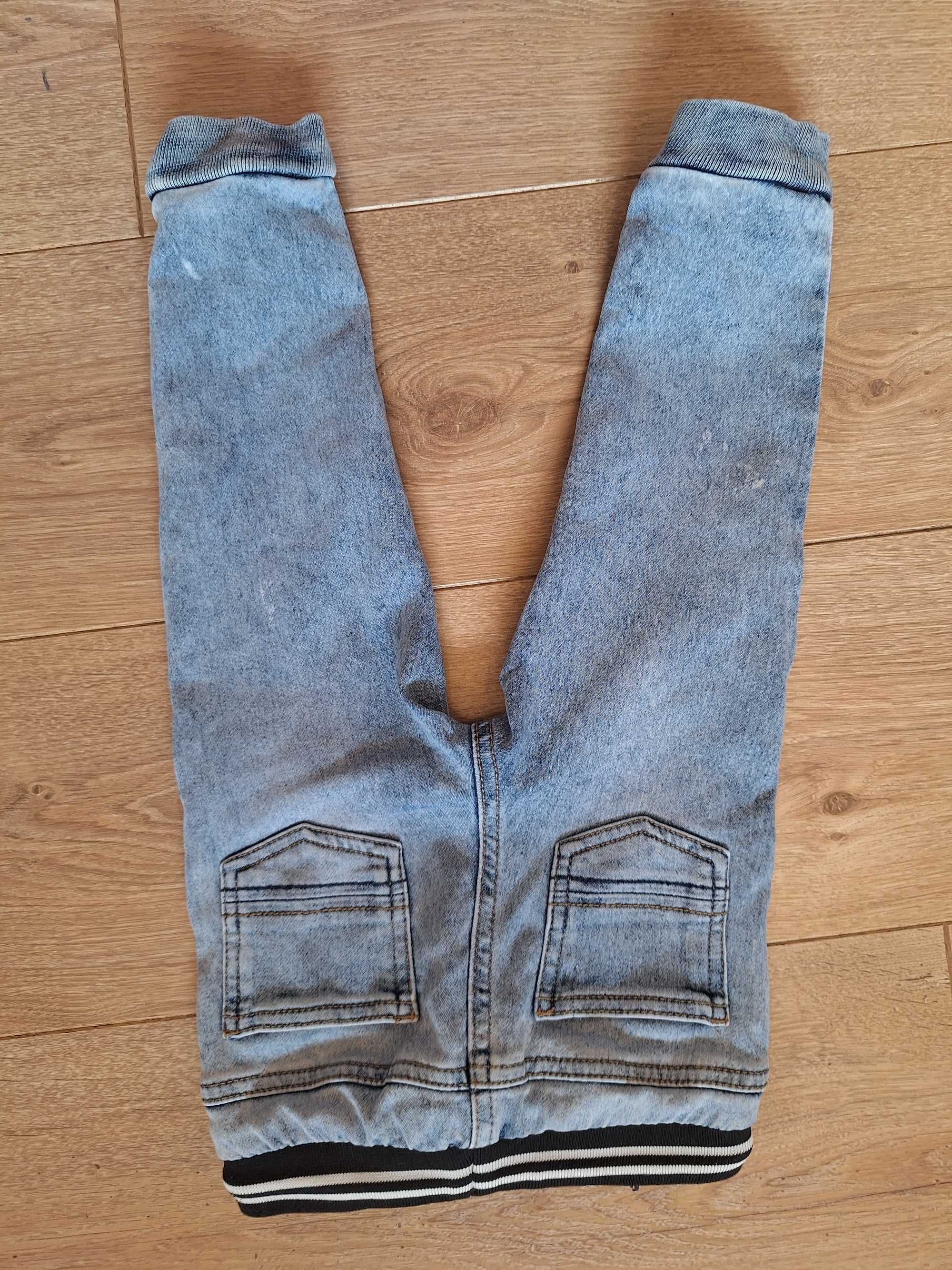 Bawełniane jeansy 92 chlopiec