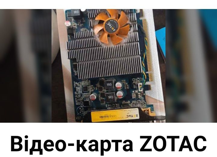 Видеокарта ZOTAC PCI-Ex GeForce GT 240 1GB DDR3