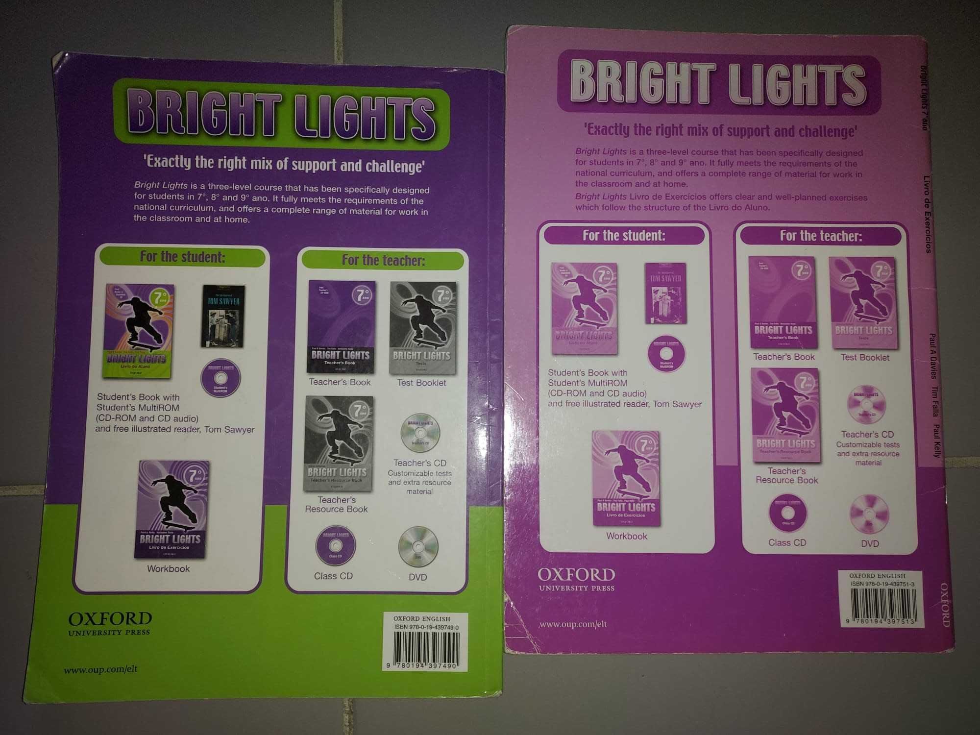 Vendo livro de Inglês "Bright Lights"