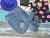 Girls rurki jeans napisy 164