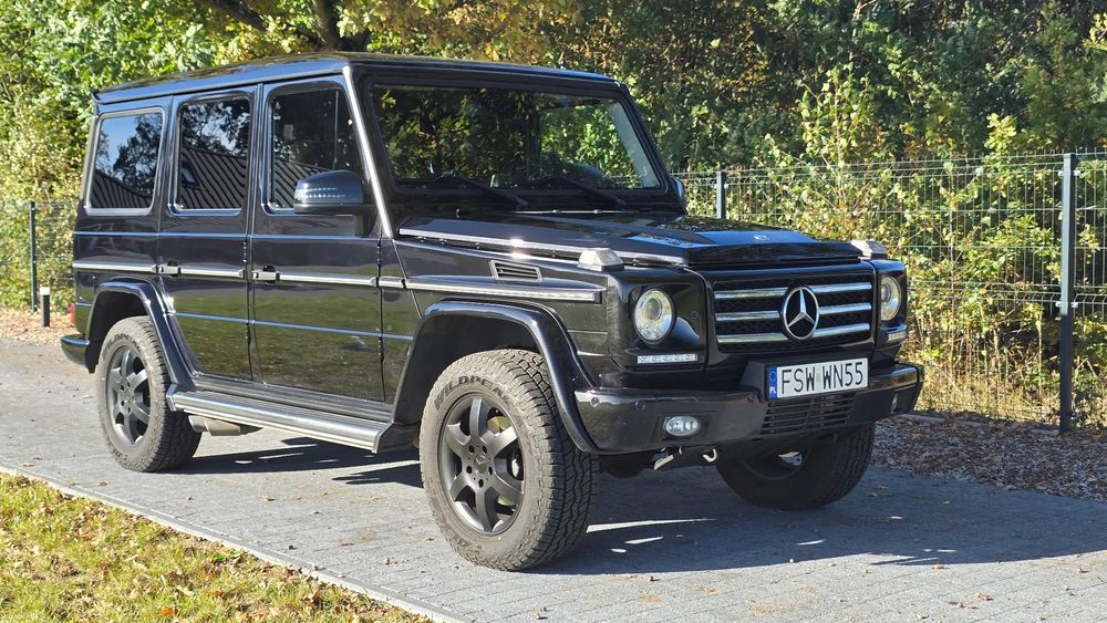 Mercedes-Benz Klasa G MERCEDES G500 salon Polska