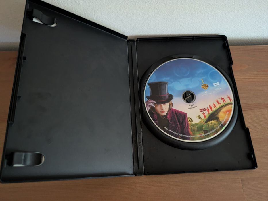 DVD "Charlie and the Chocolate Factory" 2005 (Fair)64584326381825122