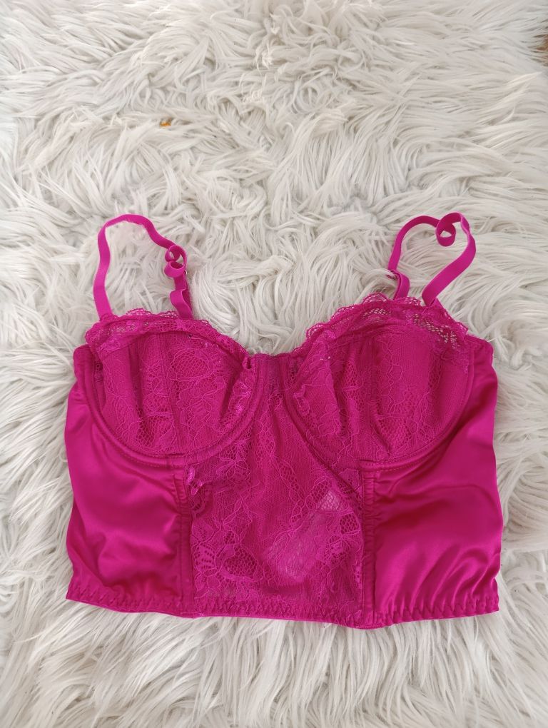 Bielizna gorset erotyczny kobiecy koronkowy sexy 80B
