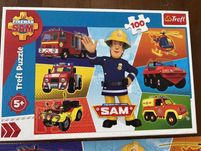 Strażak Sam Pojazdy Trefl puzzle 100