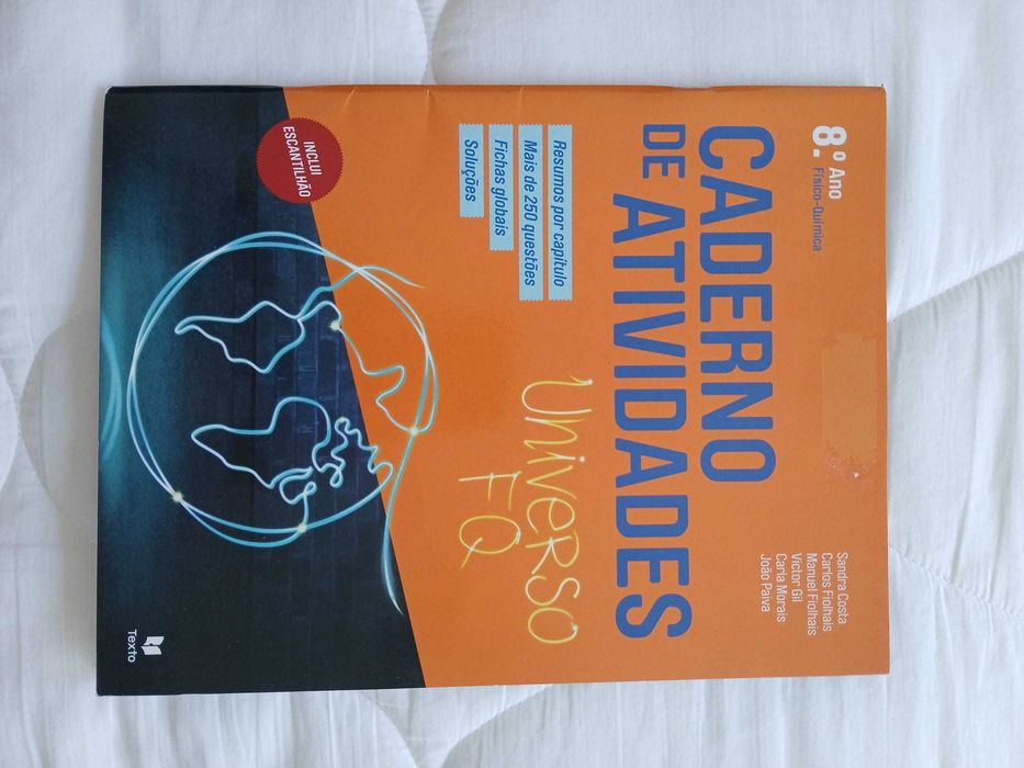 Caderno de atividades FQ Físico-Química 8ºano NOVO