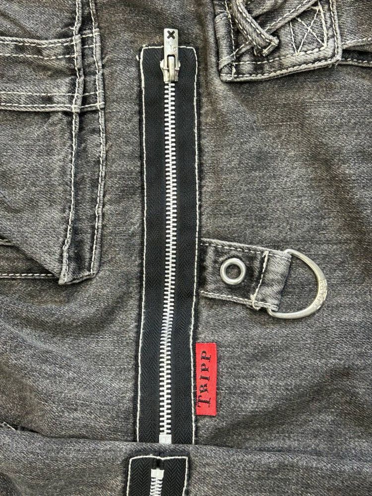 Tripp NYC cargo baggy opium jeans archive distressed широкие штаны M L