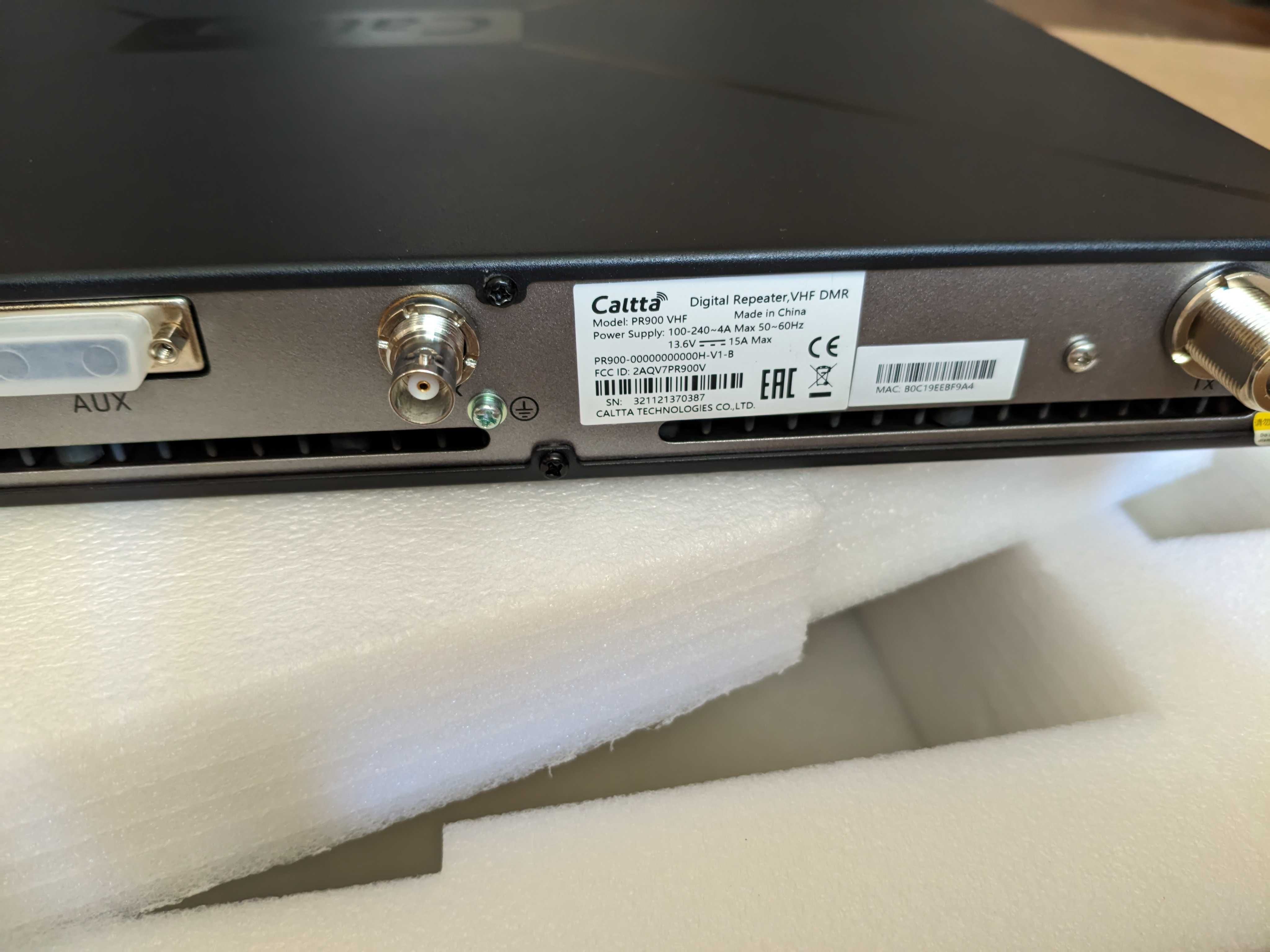 Ретранслятор цифровий  CALTTA PR900 VHF (136-174 МГц) DMR