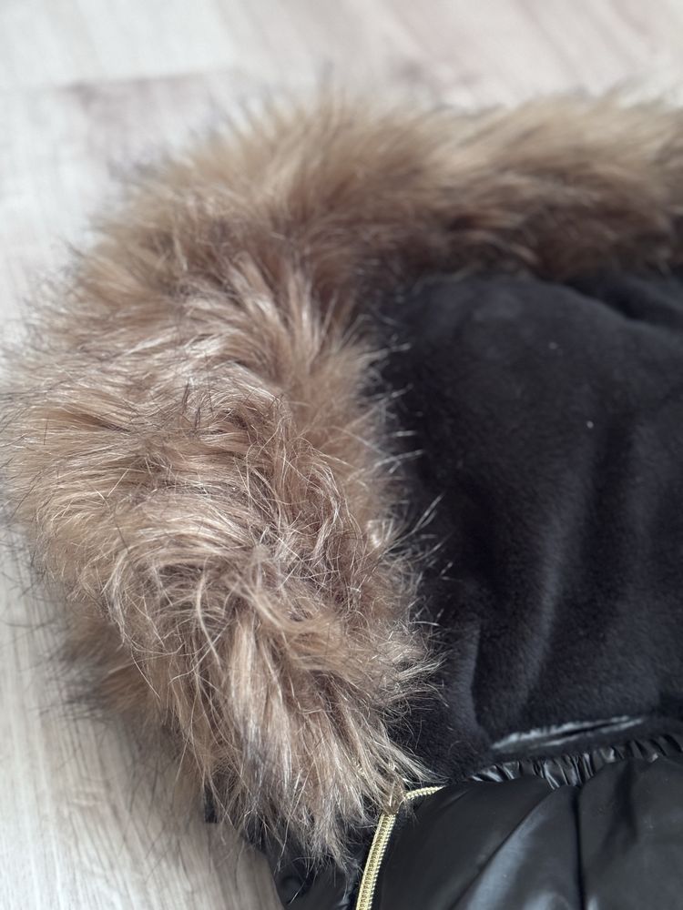 Śpiworek, śpiwór do wozka Cottonmoose czarno-zloty