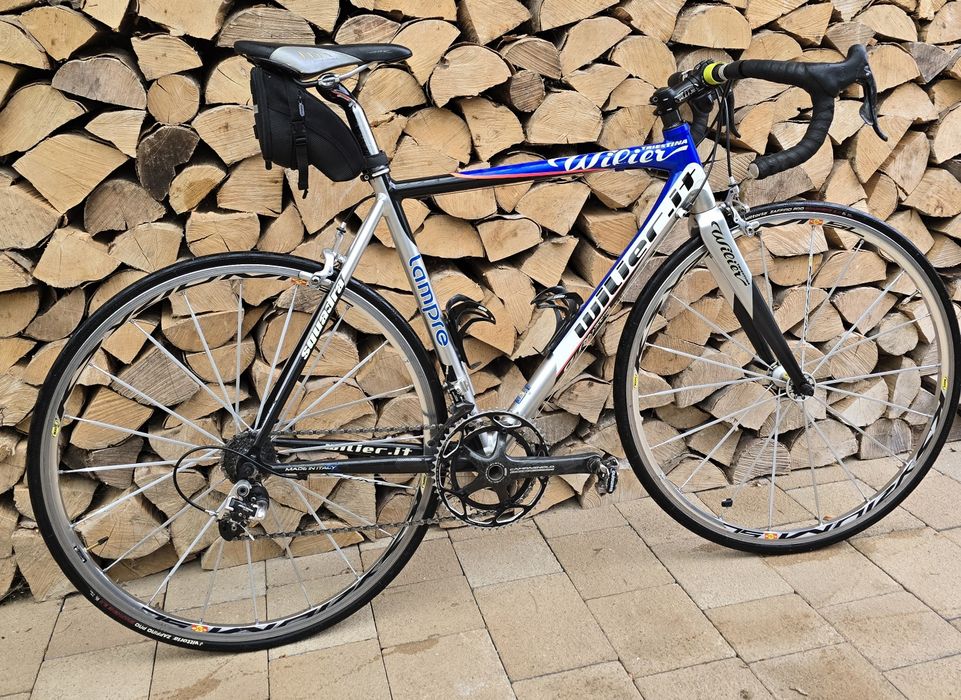 Wilier Triestina Lampre Campagnolo Record carbon tytan Mavic r55