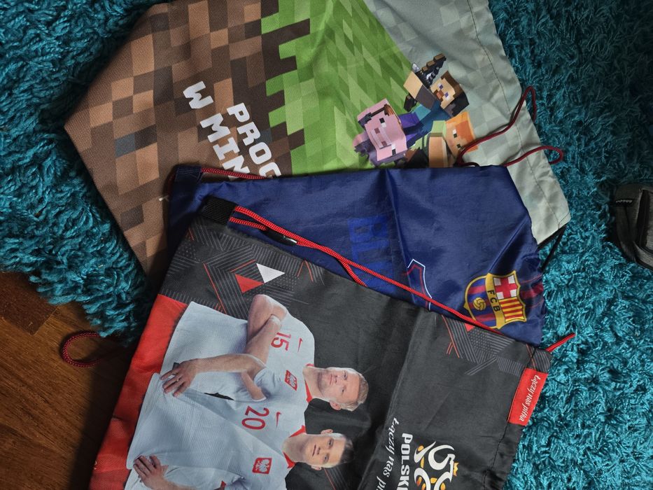 Worek na buty do szkoły 3 szt