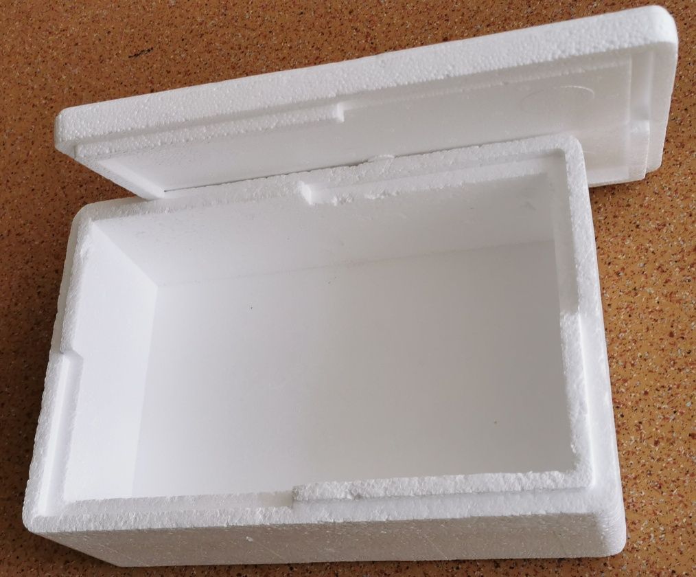 styrobox pudełko pudło styropianowe 32x21,5x12 cm