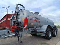Wóz asenizacyjny Pichon SV 16 - 16 600 l, tandem, pompa fi200