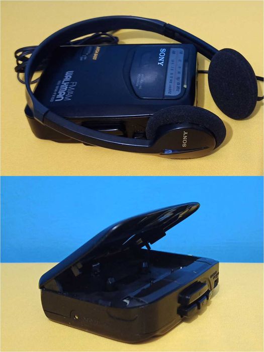 Кассетный плеер Sony Walkman WM-FX103 с наушниками