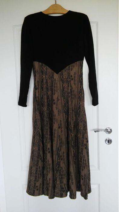 długa sukienka rozmiar 34/36 w stylu vintage elegancja okazja perełka