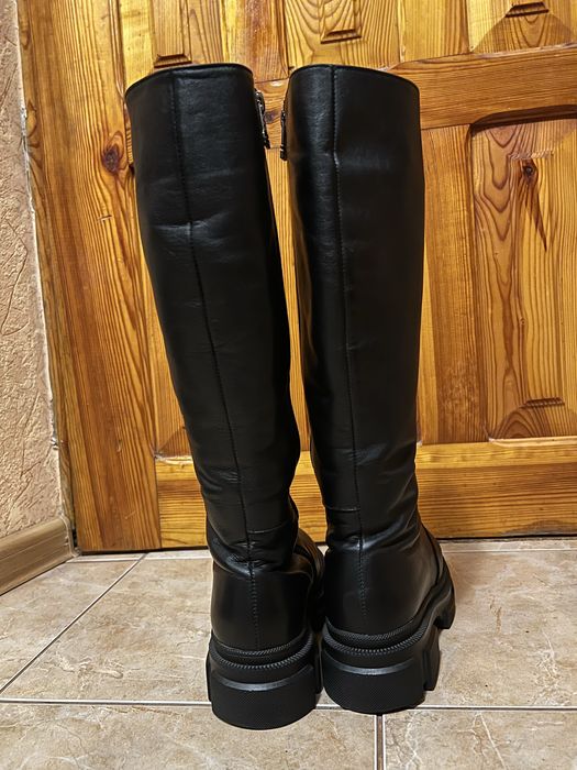 Чоботи, черевики шкіряні р.37 зимові