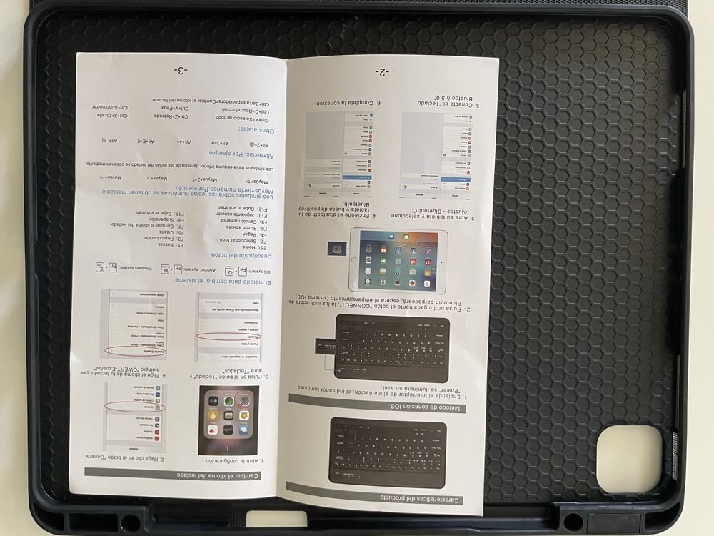 Capa para iPad Pro de 11” com Teclado Bluetooth