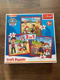 Trefl puzzle Psi Patrol 3w1