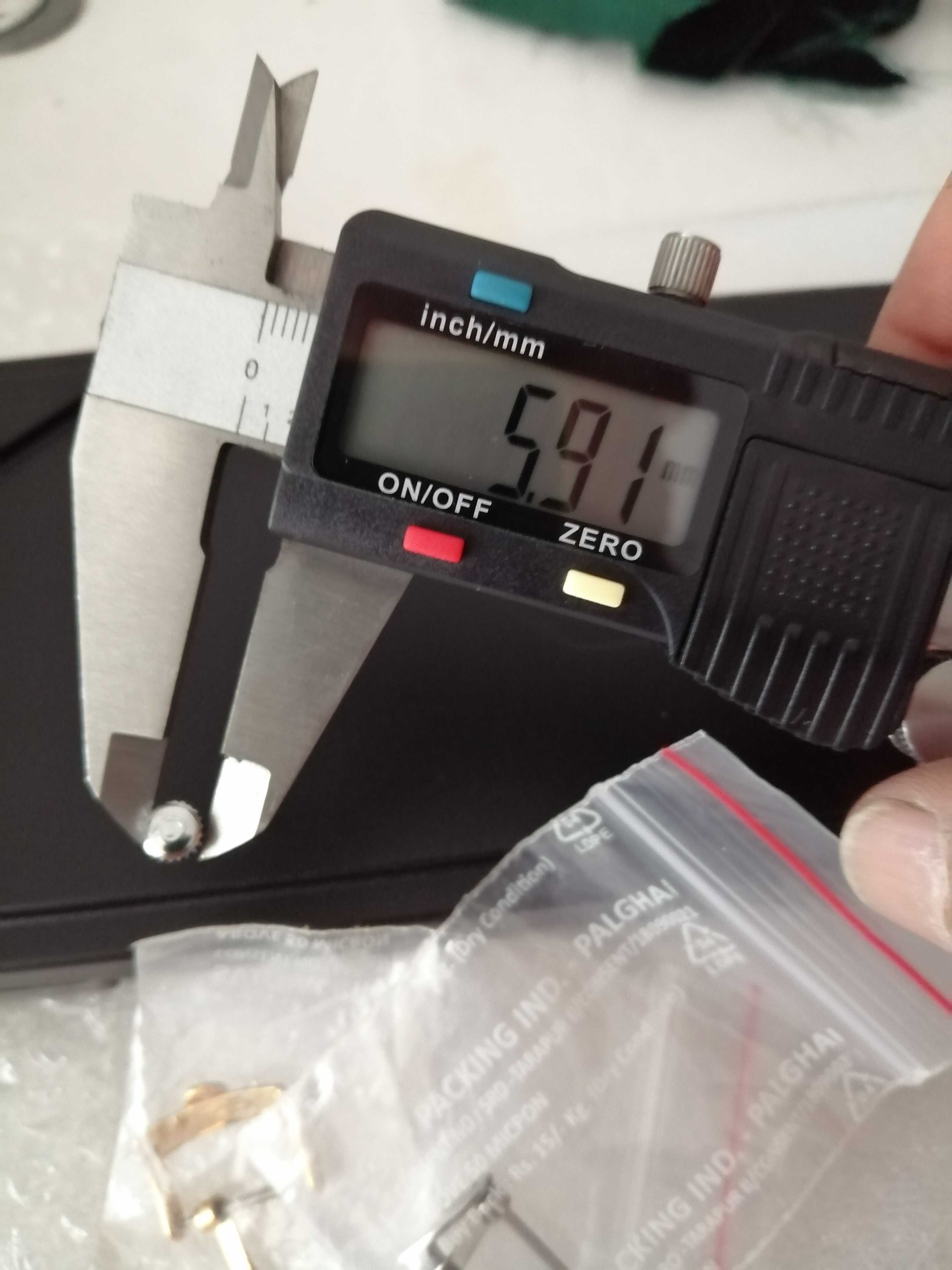 Coroa para relógios omega inox cor prata tamanho 5,91 nova