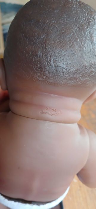 Лялька пупс реборн темношкіра мулатка Berenguer