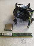 INTEL PENTIUM 4 631 3GHz SL9KG plus Chłodzenie i pamięć