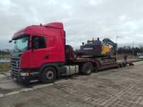 Niskopodwozie Semi Trailers niskopodwoziowa laweta platforma