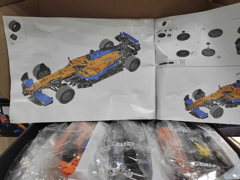 Конструктор Technic 42141‼️НОВИЙ‼️McLaren Formula 1 на 1432 деталей