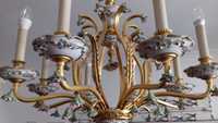Candeeiro, lustre/ de teto Bronzes Super 8 Lampadas