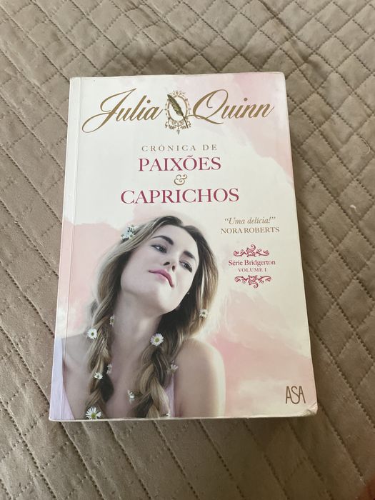 Livro Bridgerton, crónica de paixões e caprichos