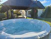 domek całoroczny na Kaszubach ,balia jacuzzi,lasy,jeziora,