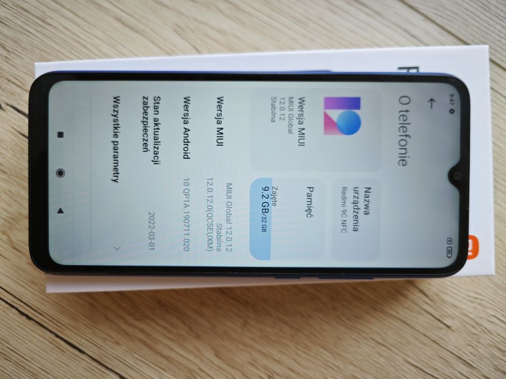 Redmi Note 9C nfc