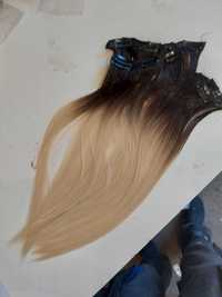 Clip in zestaw włosów ok 45cm 90 gram - 16ct1b613