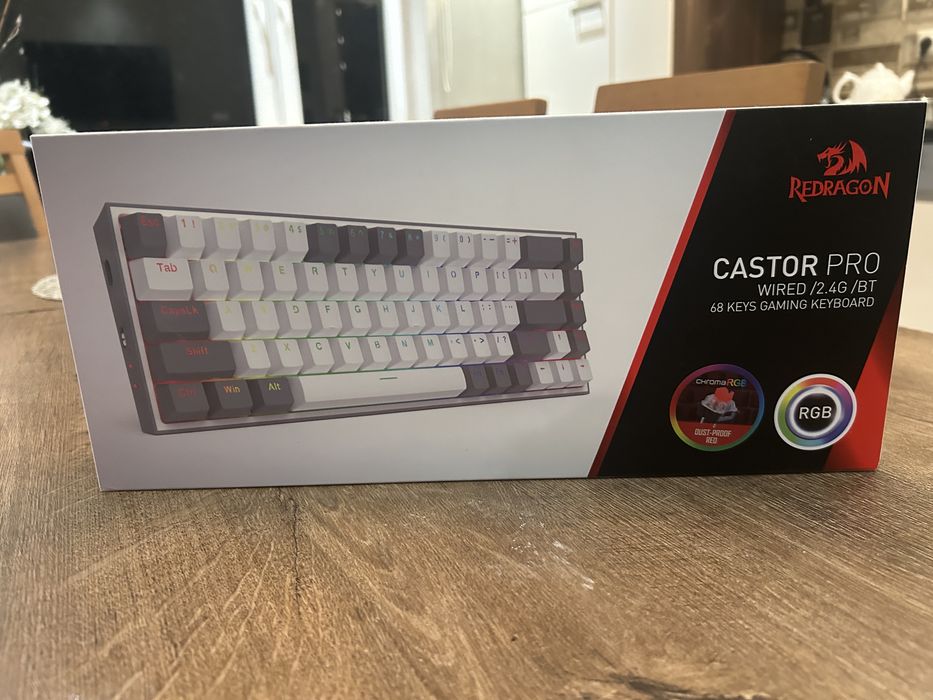 Klawiatura reddragon Castor Pro Wireless