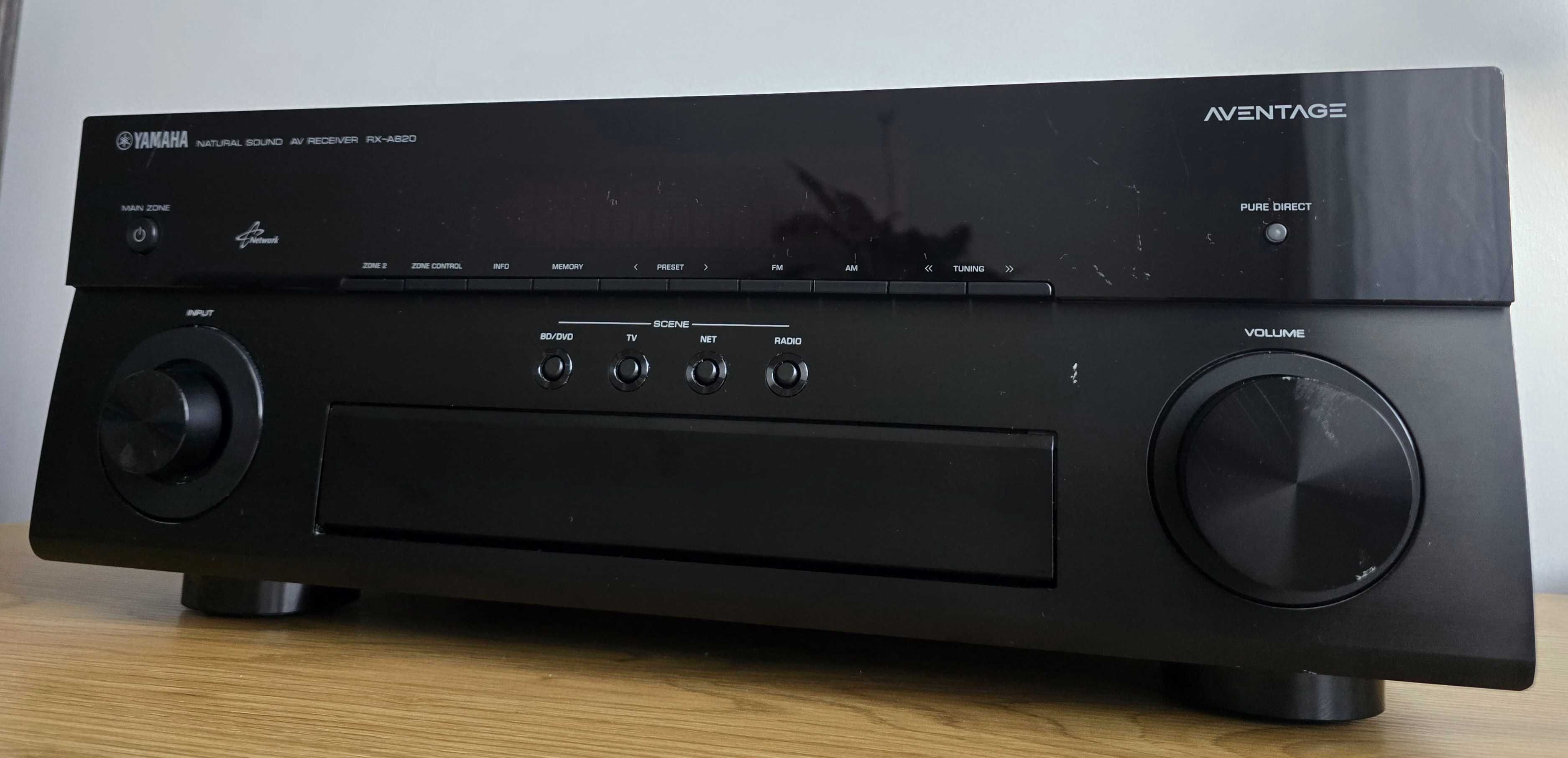 Yamaha RX-A820 AVENTAGE Amplituner sieciowy 7.2 HDMI ARC USB
