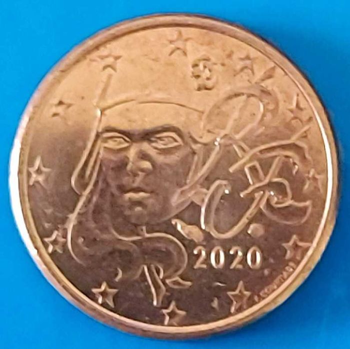 1 Cêntimo de 2020 de França