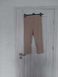Legginsy z gipiurą kawowe rozm. 54-56