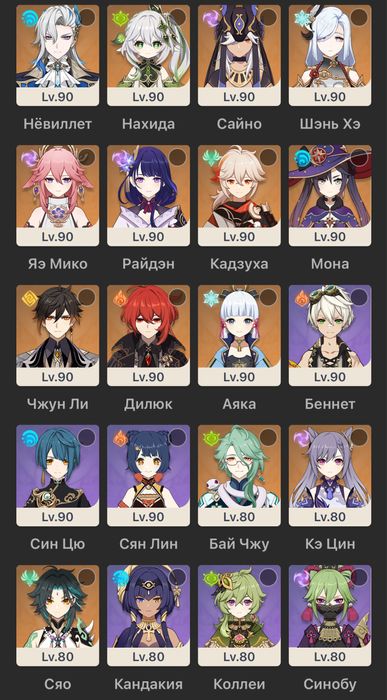 Геншин особистий акаунт Європа