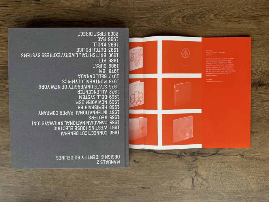 Книга для дизайнерів Manuals 2 design and identity guidelines