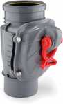 ZB110 Pionowy zawór zwrotny Średnica 110 mm DN110 dla KG, HT, Rat Stop