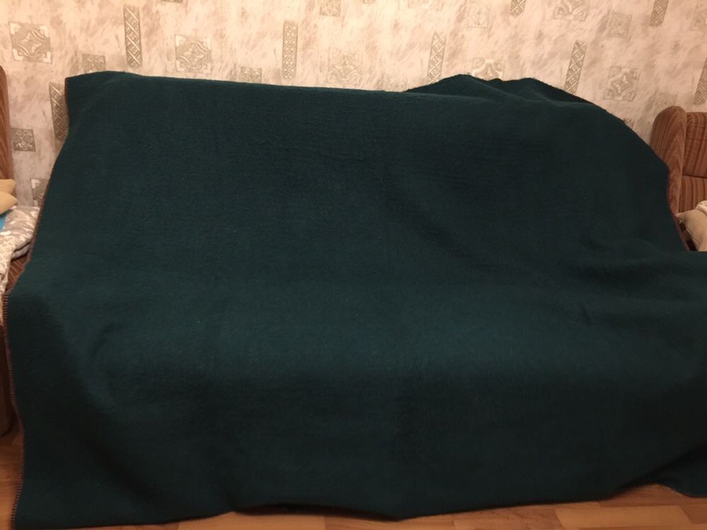 Двуспальное одеяло мохер + шерсть Финляндия
