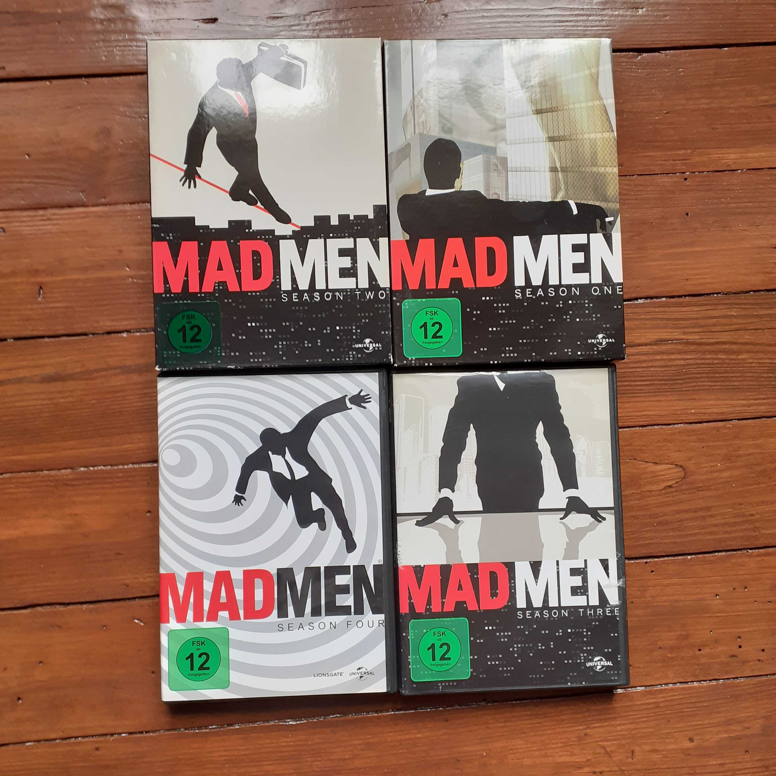 Mad Men  serie completa -8 DVD em perfeito estado.